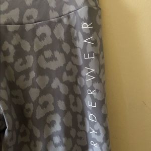 RYDERWEAR animal print scrunch bum